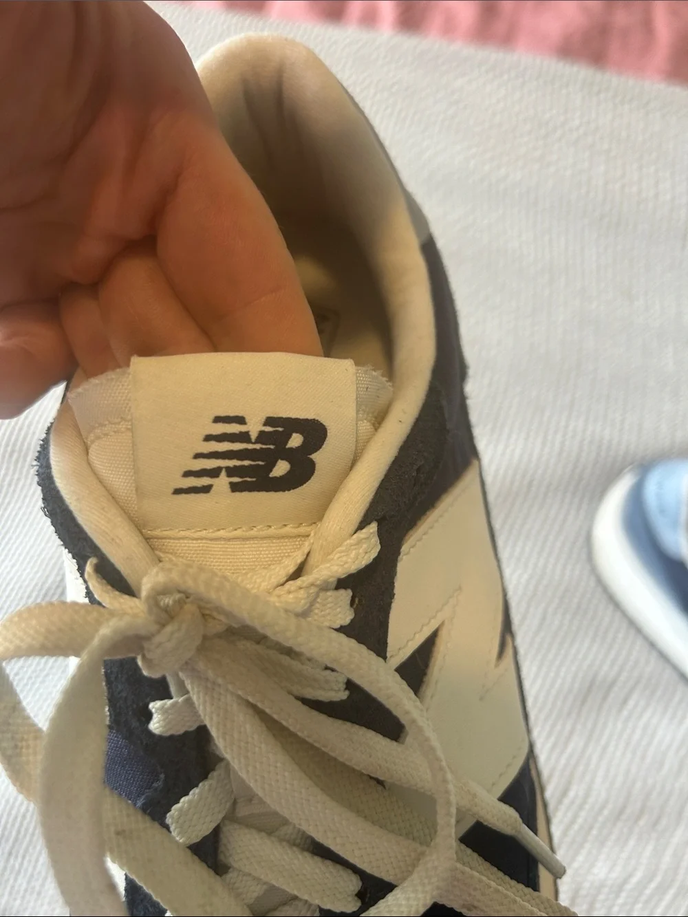 New Balance maybe contrast errands