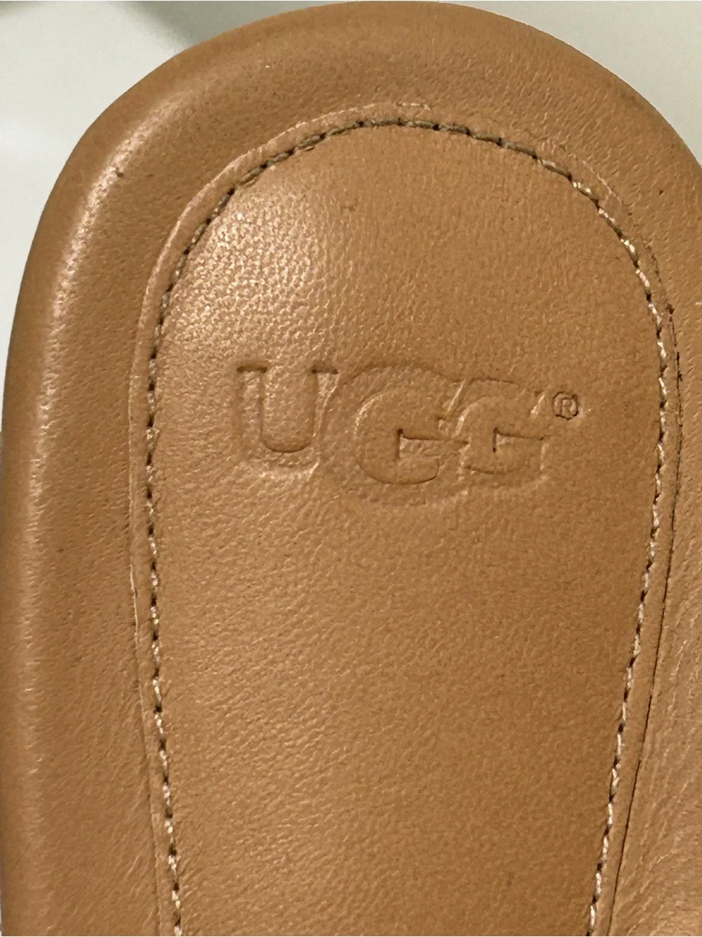 UGG suede fringe