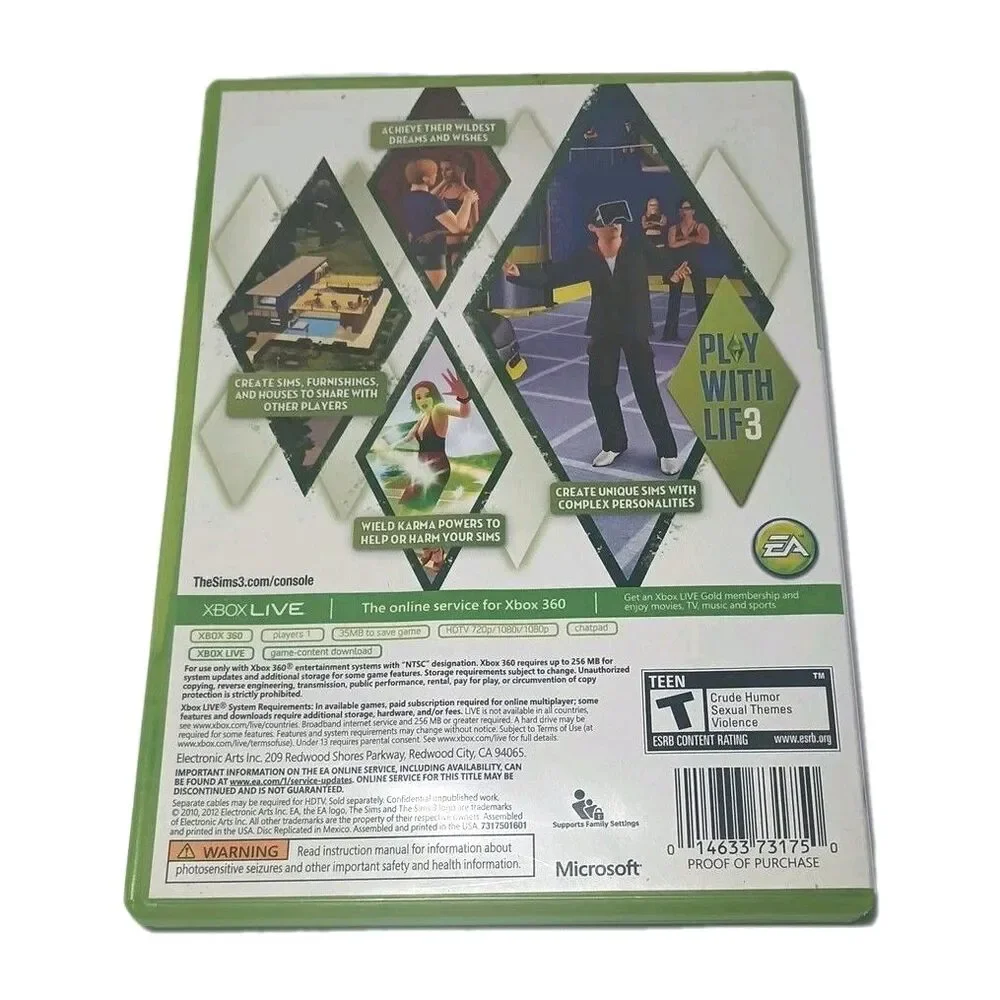 Ea Sports sims platinum