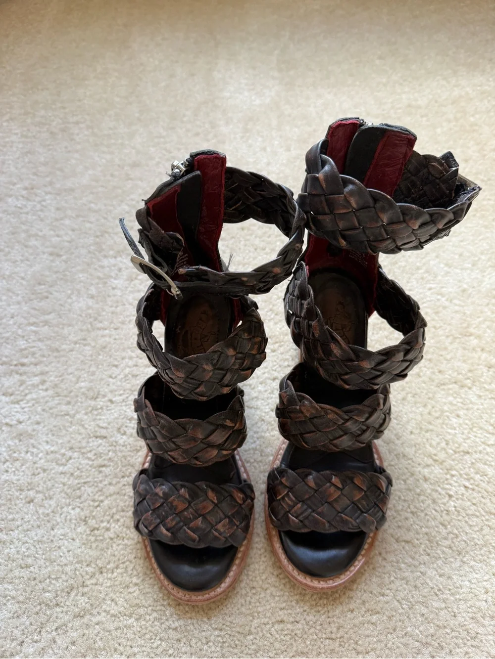 Freebird by Steven braided leather