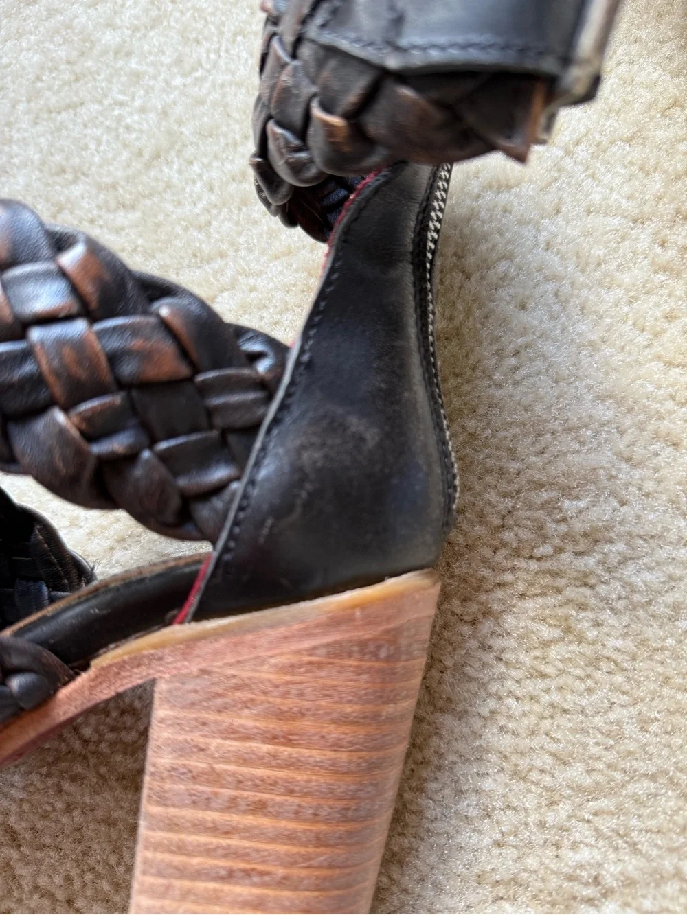 Freebird by Steven braided leather