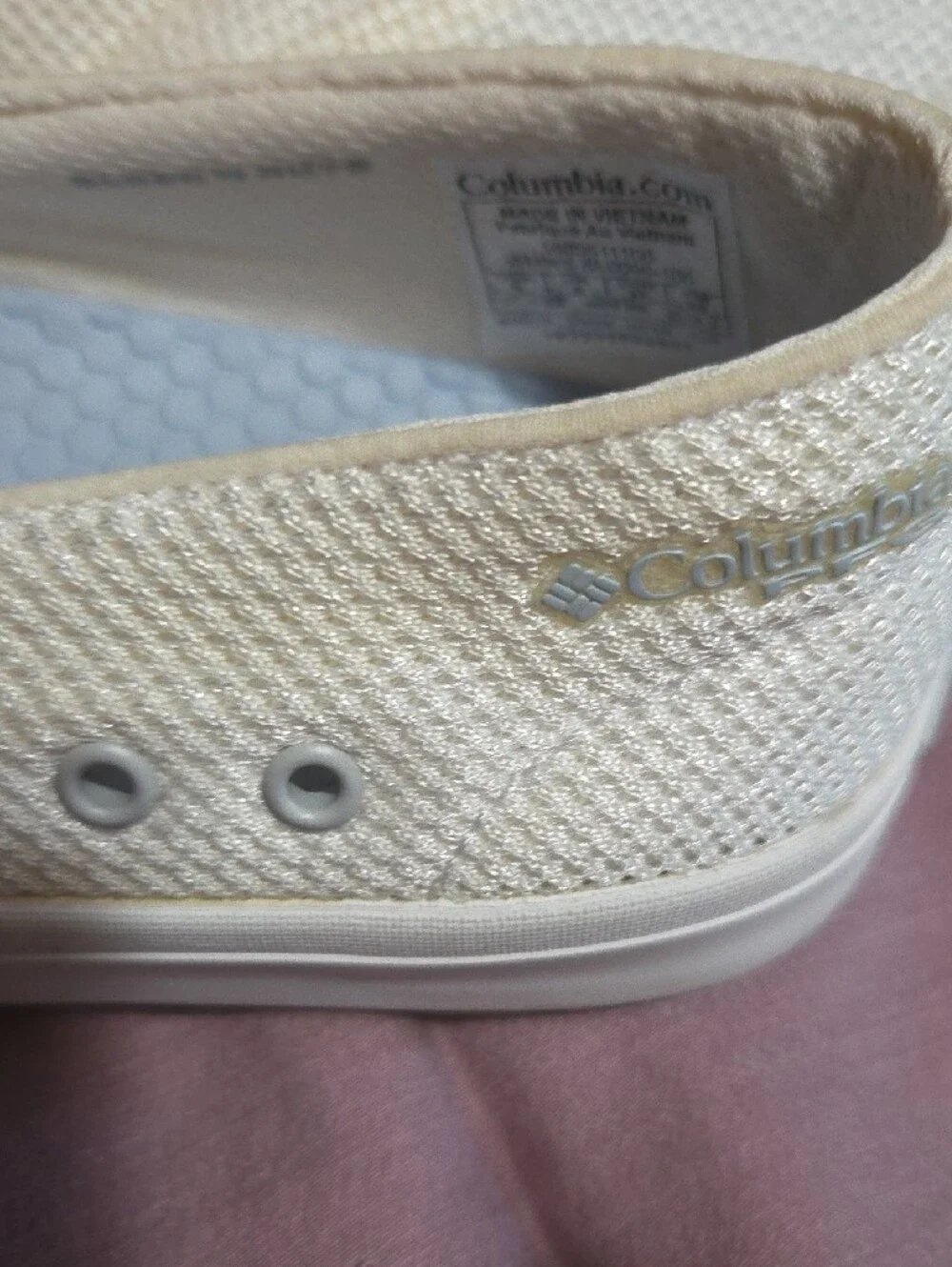 Columbia Women's Slip-On Sneakers in White
