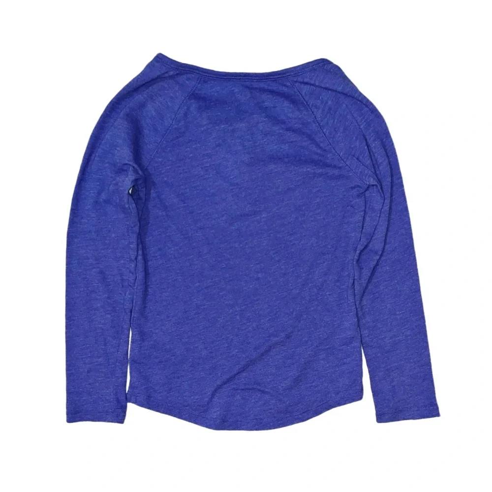 CAT & JACK Girl's Purple Long Sleeve Shirt Size Small 6/6X