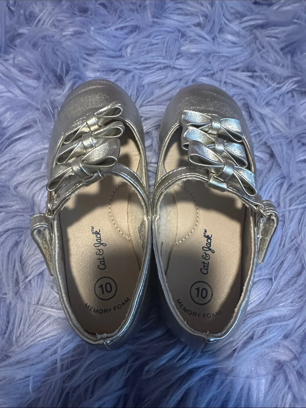 Cat & Jack shiny metallic