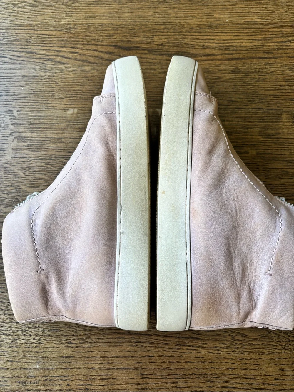 Frye blush pink