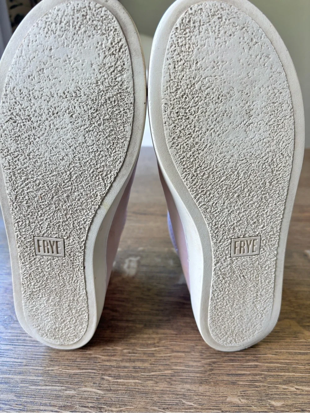 Frye blush pink