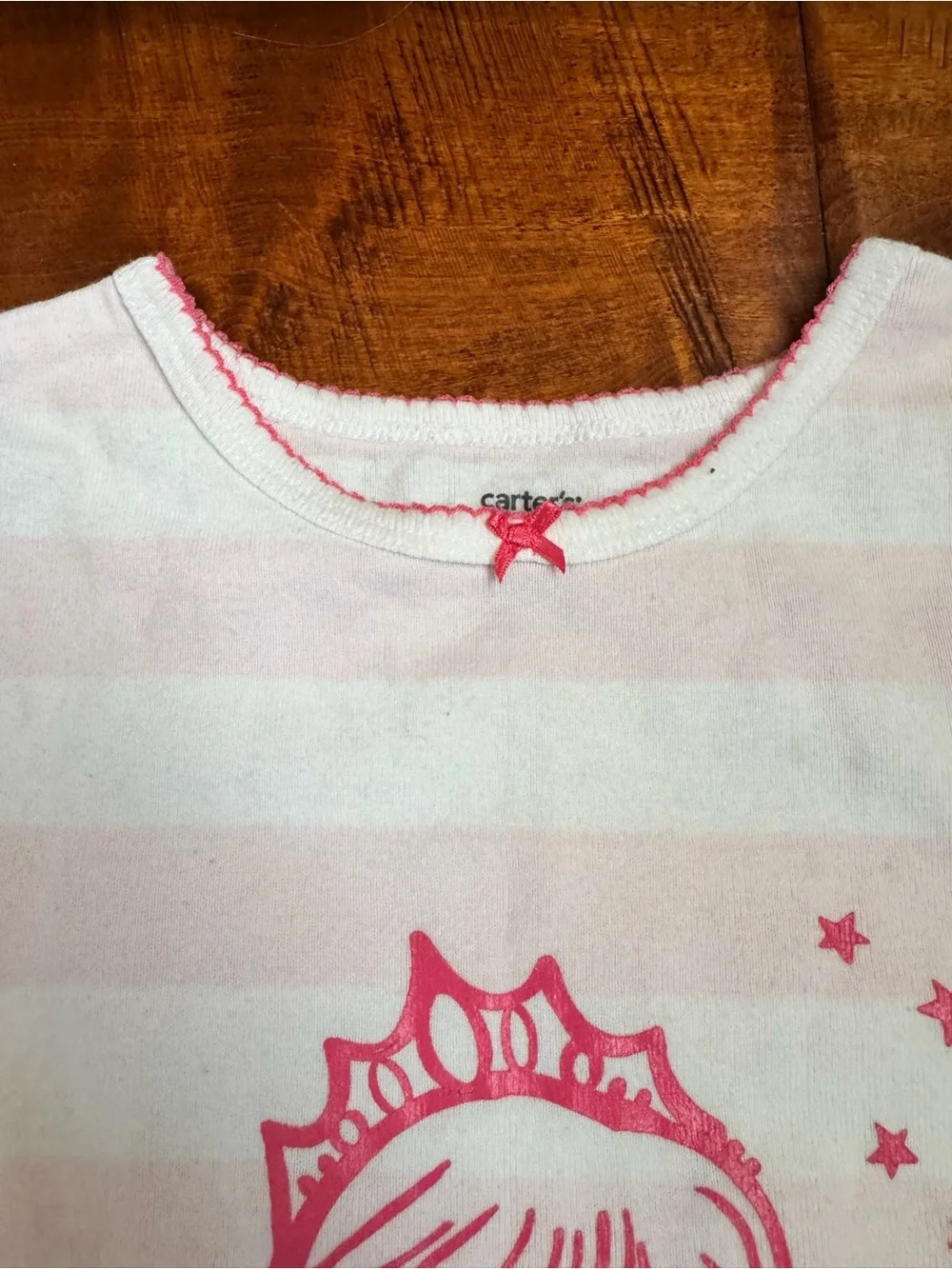 Carters white knit wear