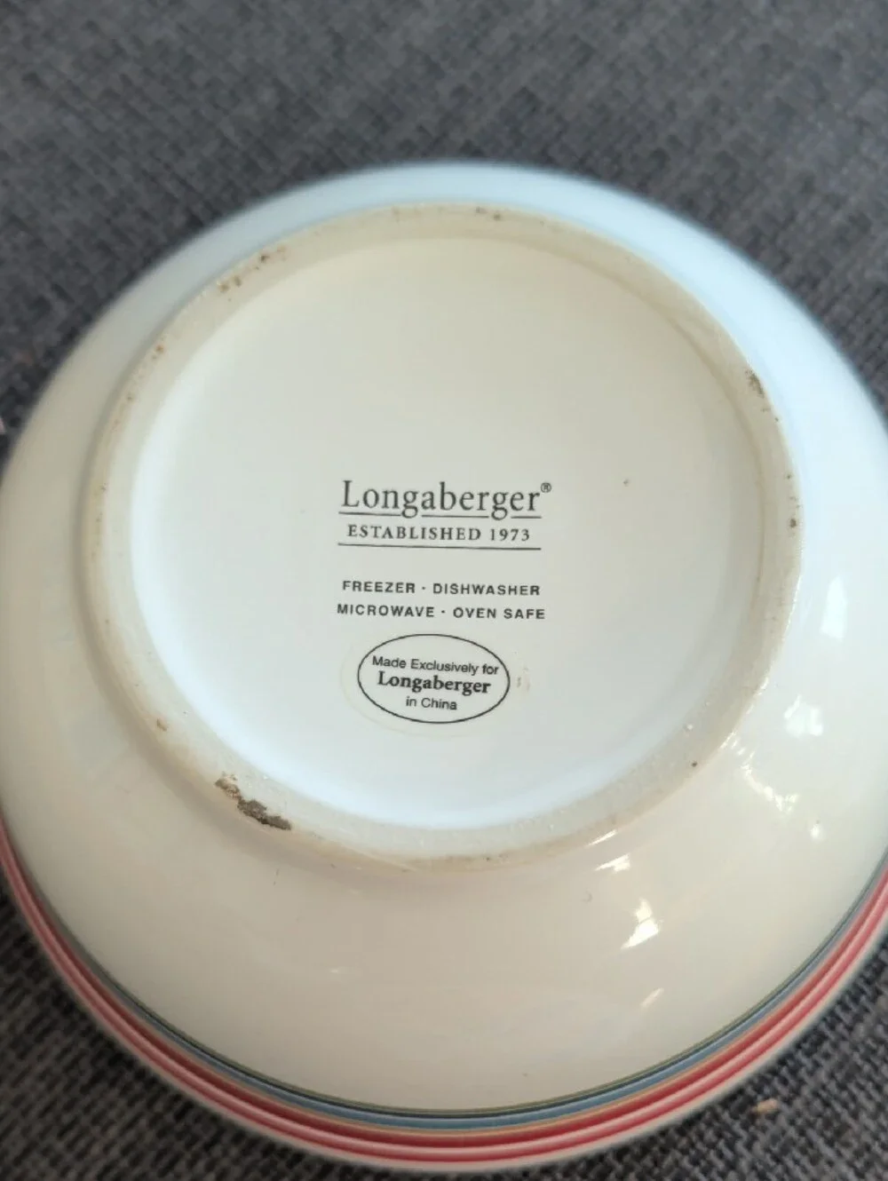 Longaberger serve around