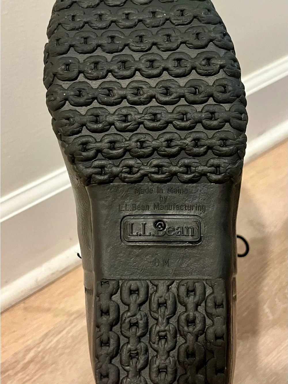 NWOT L.L. Bean Black Women's Lace-Up Waterproof Duck Boots