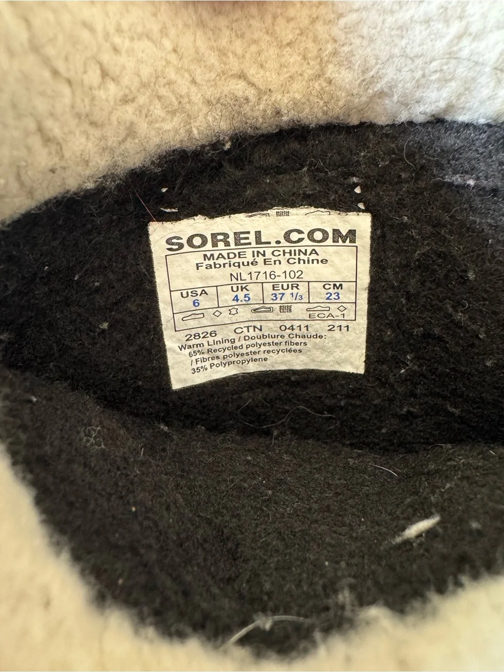 Sorel very good