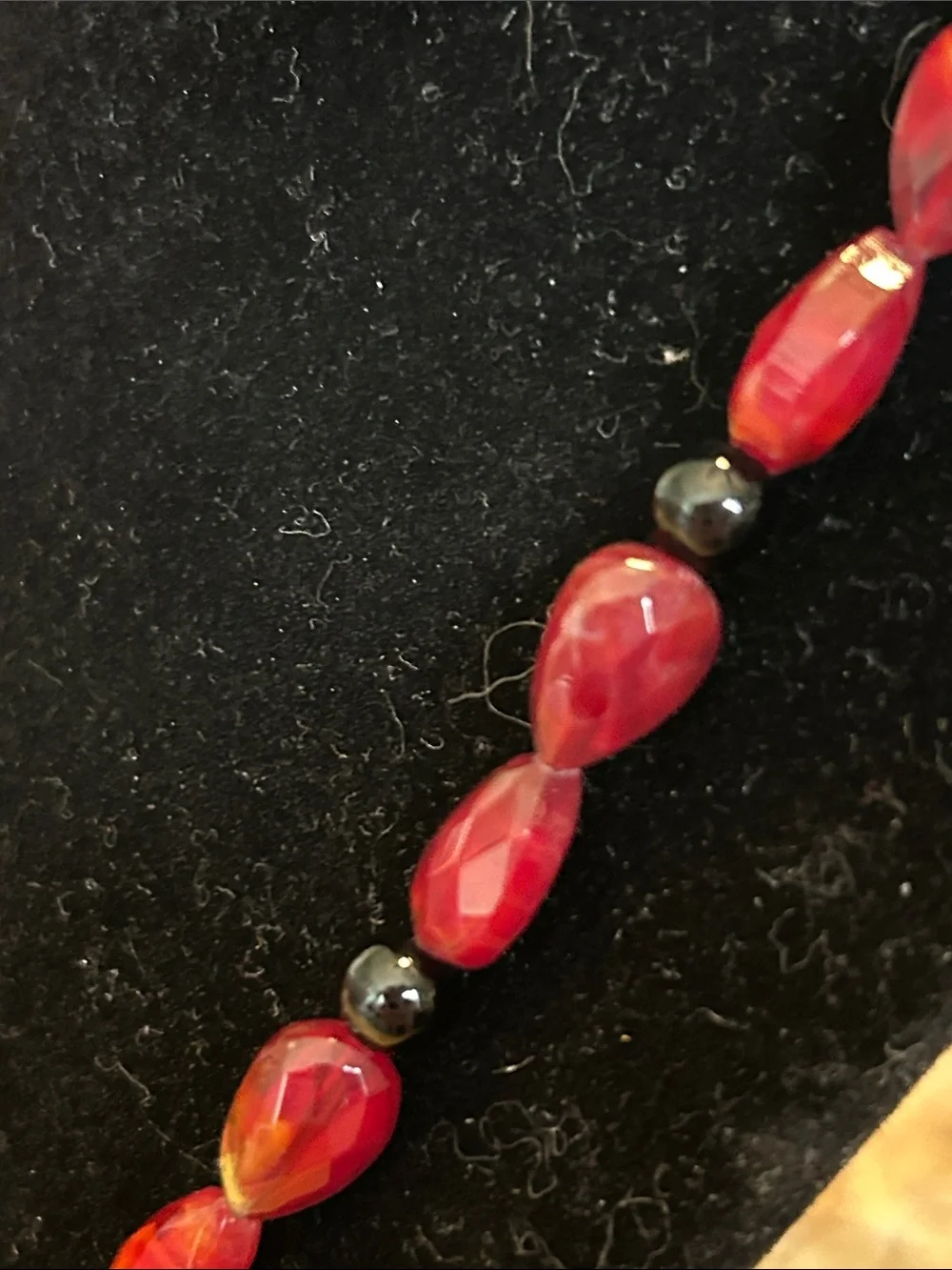 Hand Crafted by Evelyn classic red