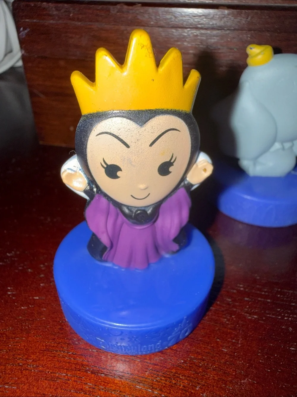 Disney Villains & Dumbo Mini Figures - Blue Bases McDonald's Disneyland 70th Ann