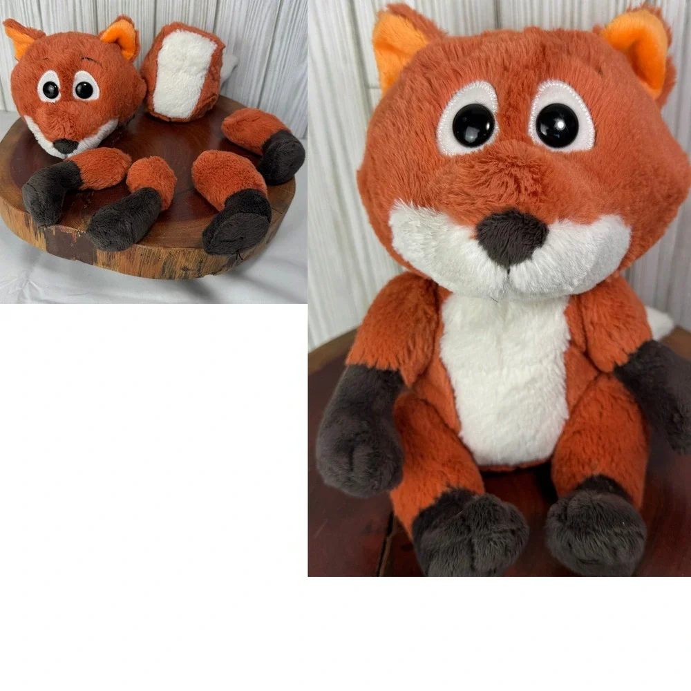 Animoodles Sammy‎ Fox #10 Storytale Forest Collection Magnetic Plush Toy Orange