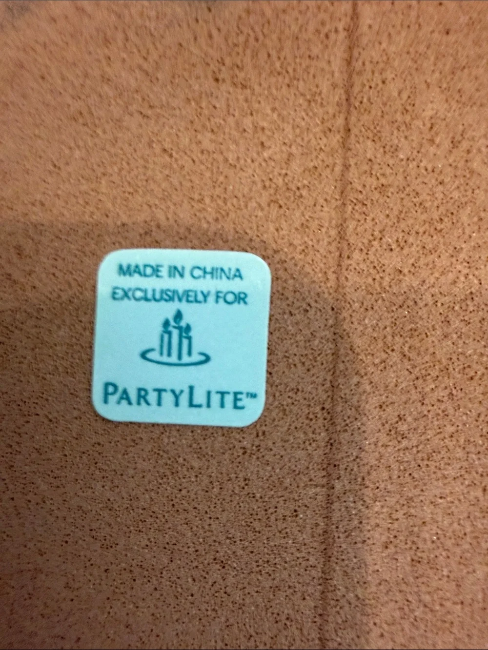 PartyLite pair ceramic
