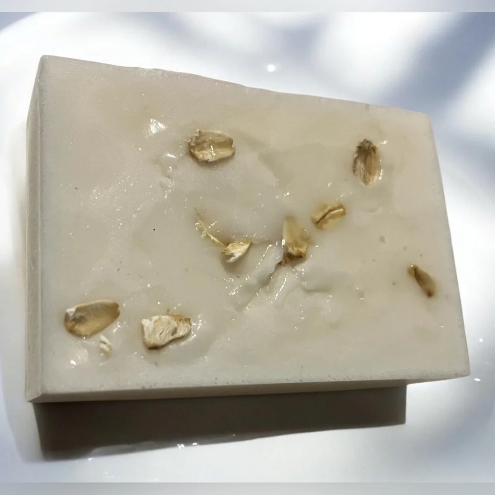 Handmade cream soap