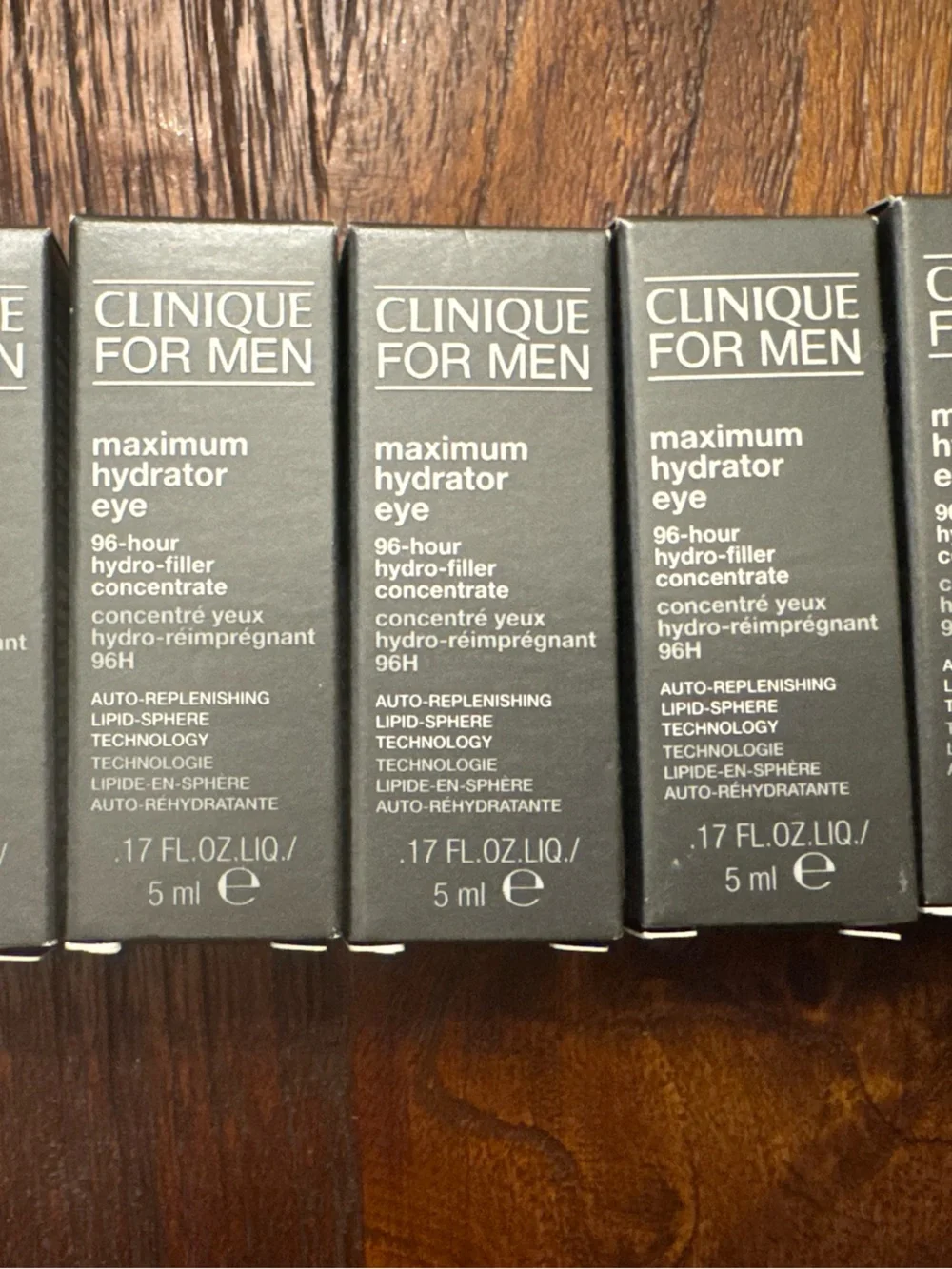Clinique For Men Maximum Hydrator Eye 96-Hour Hydro-Filler Concentrate 5ml Lot