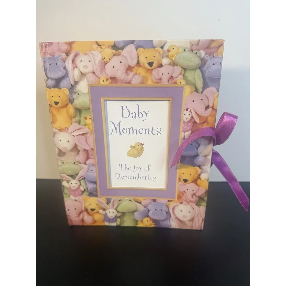 Vintage 1999 Kids/Baby Photo Album Acid free Paper Album Is 9x7 & Holds 37 Pics‎