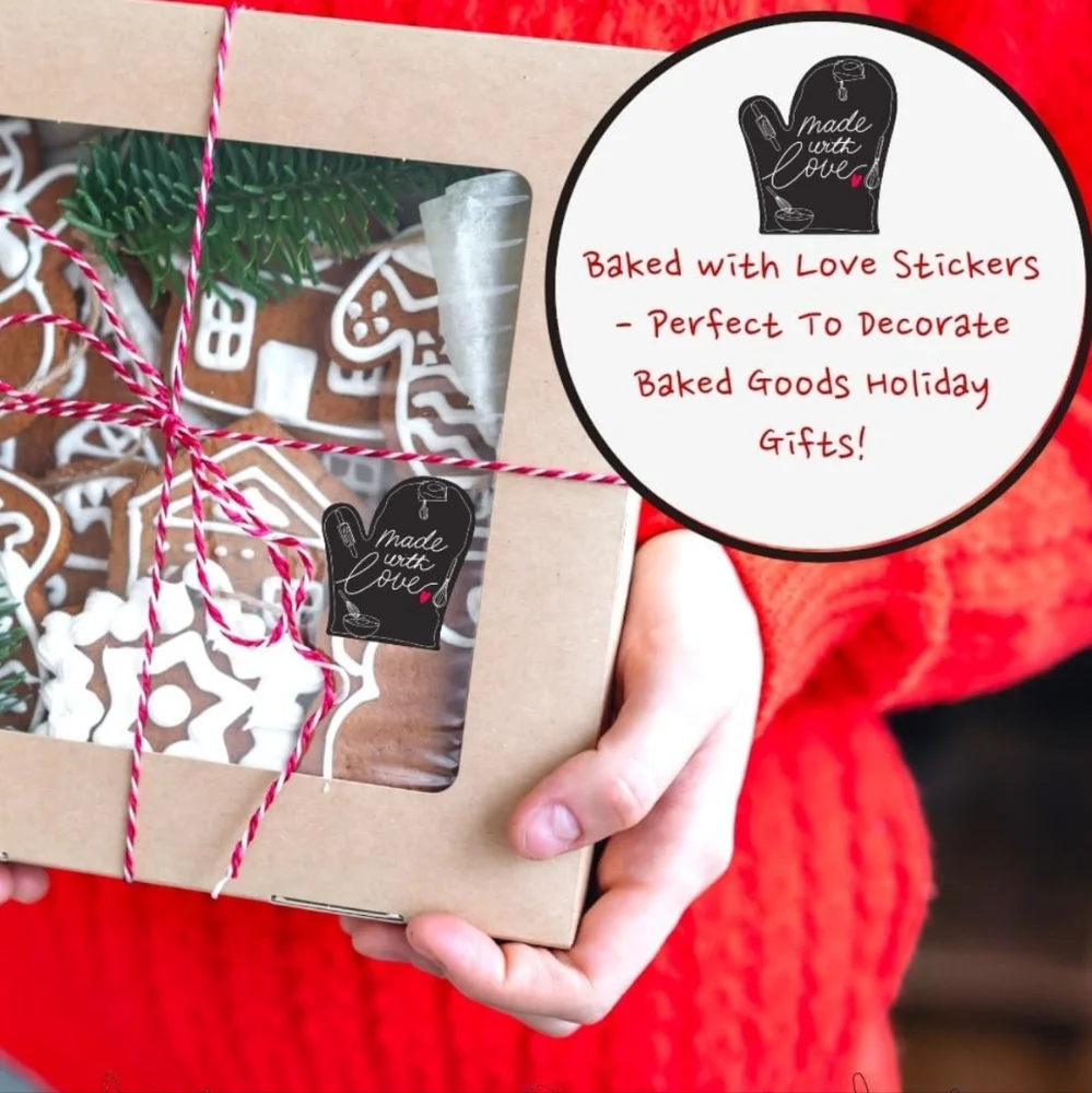 Made with Love Stickers – 100 count - 2