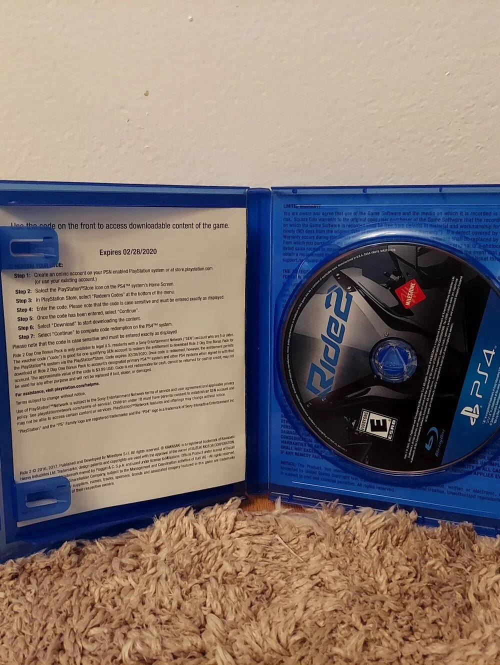 PS4 ride playstation