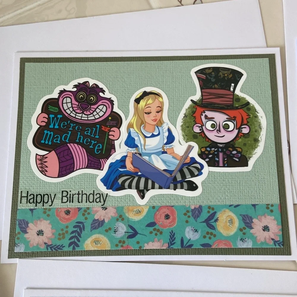 Hand Crafted free birthday card