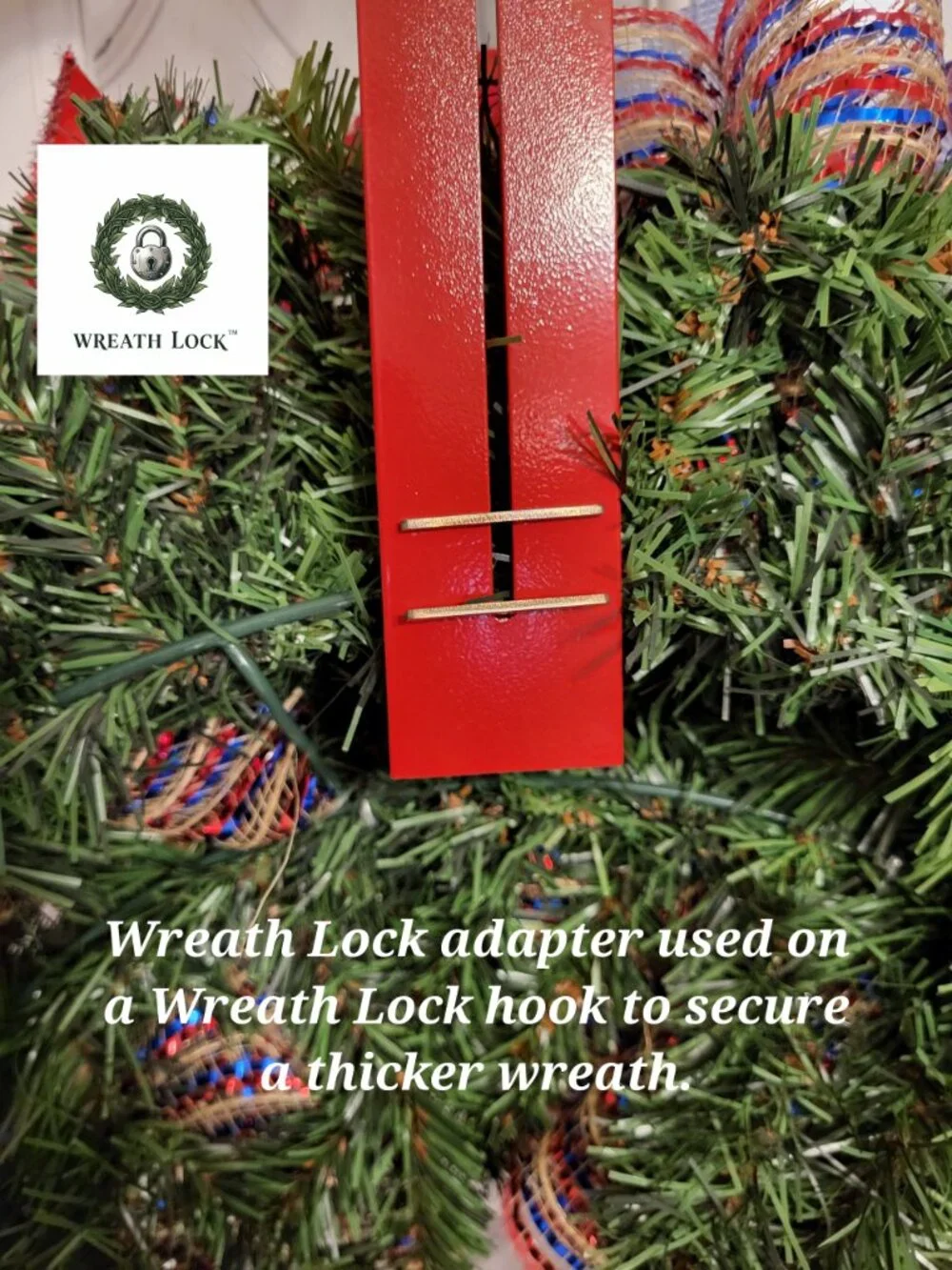 Wreath Lock by The Wreath Meshine wreath lock