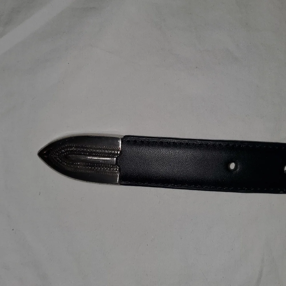 Silpada black leather