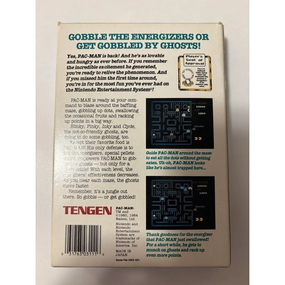Tengen pac man