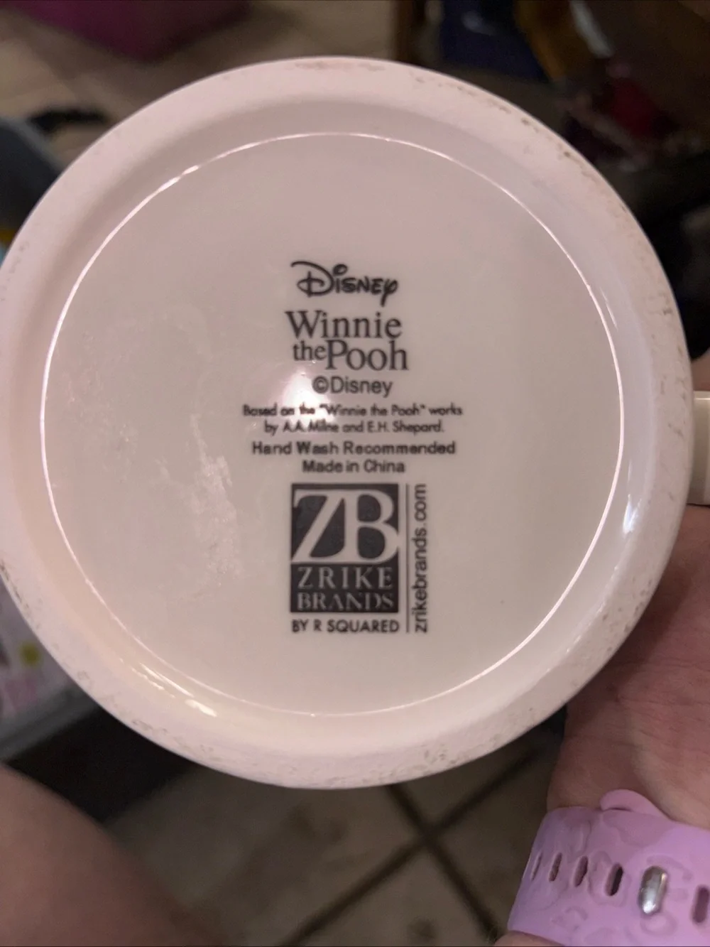 Disney white ceramic