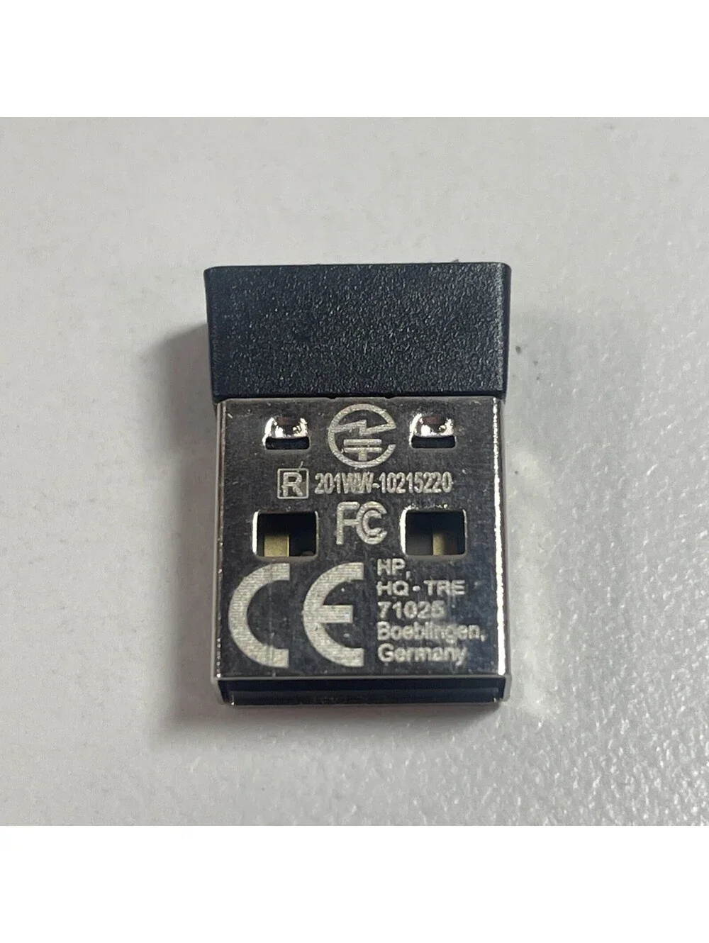 HP shipped keyboard full
