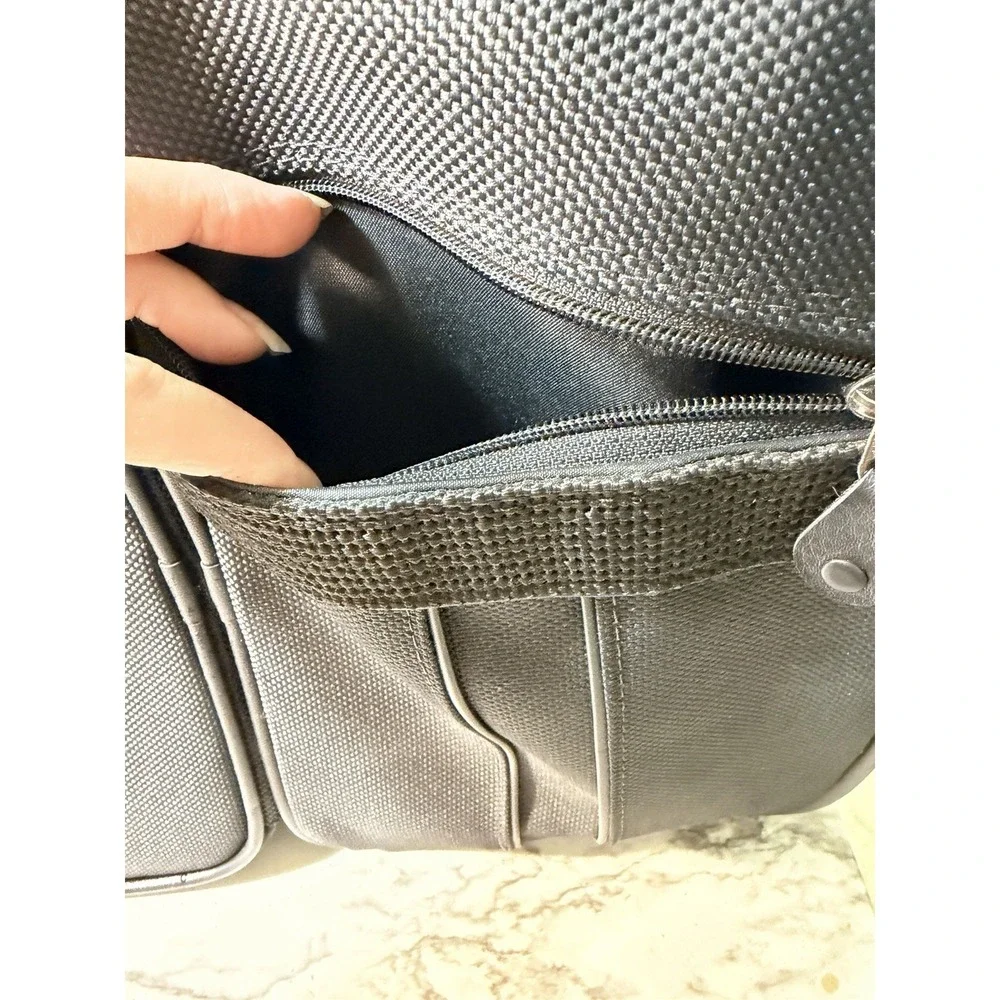 Samsonite Silhouette 4‎ Black Soft Suitcase Luggage 7 Compartment 22
