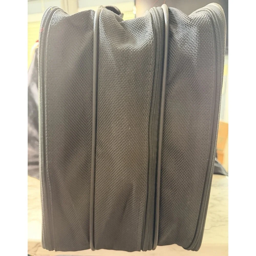 Samsonite Silhouette 4‎ Black Soft Suitcase Luggage 7 Compartment 22