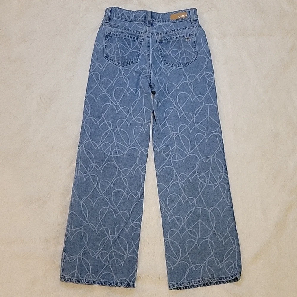 Justice jeans size