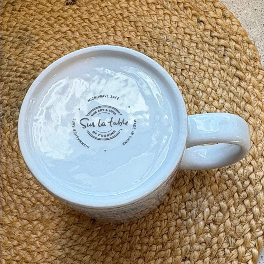 Sur La Table It's Too Late To Be Good Holiday Mug