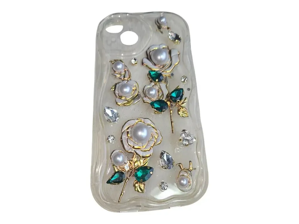 iphone 15 Plus Cute Cases, Phone Accessories, Glitter Bling Bling Cases,