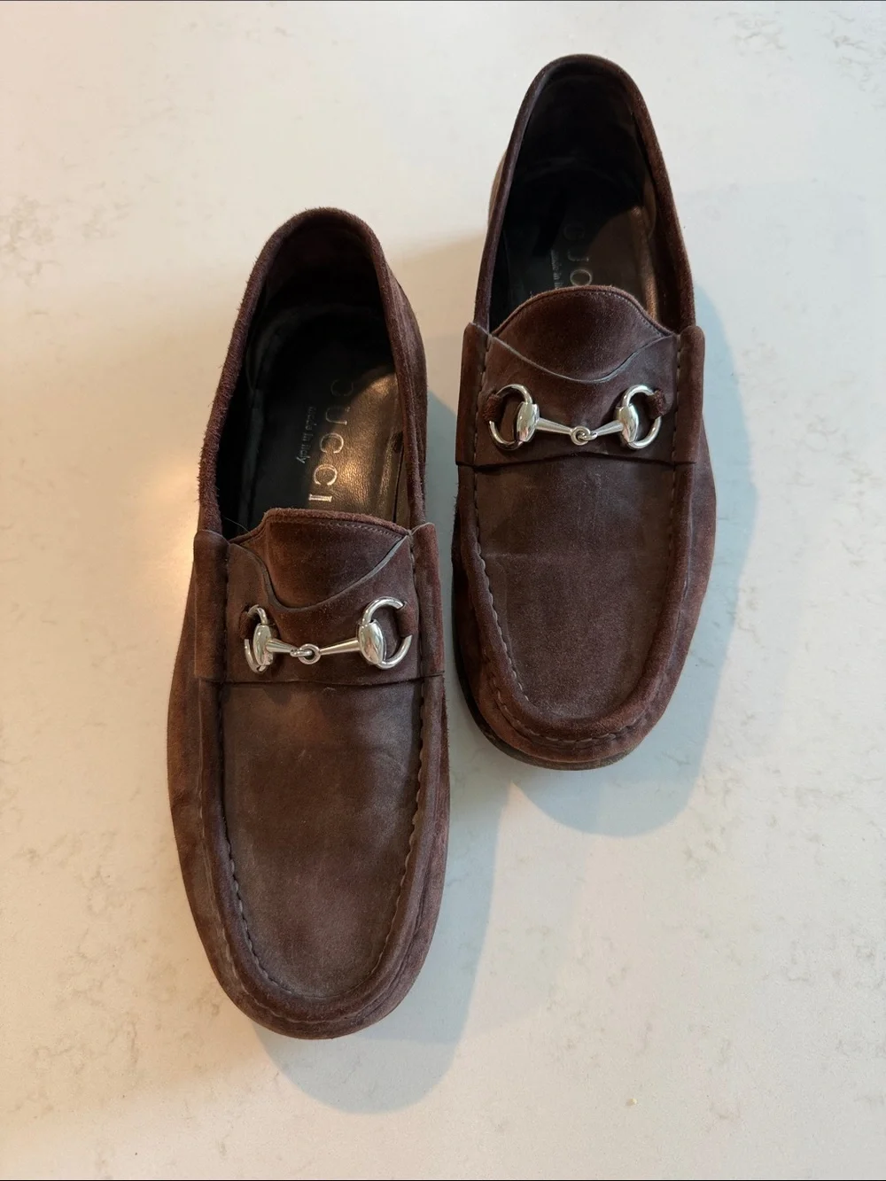 Gucci men suede