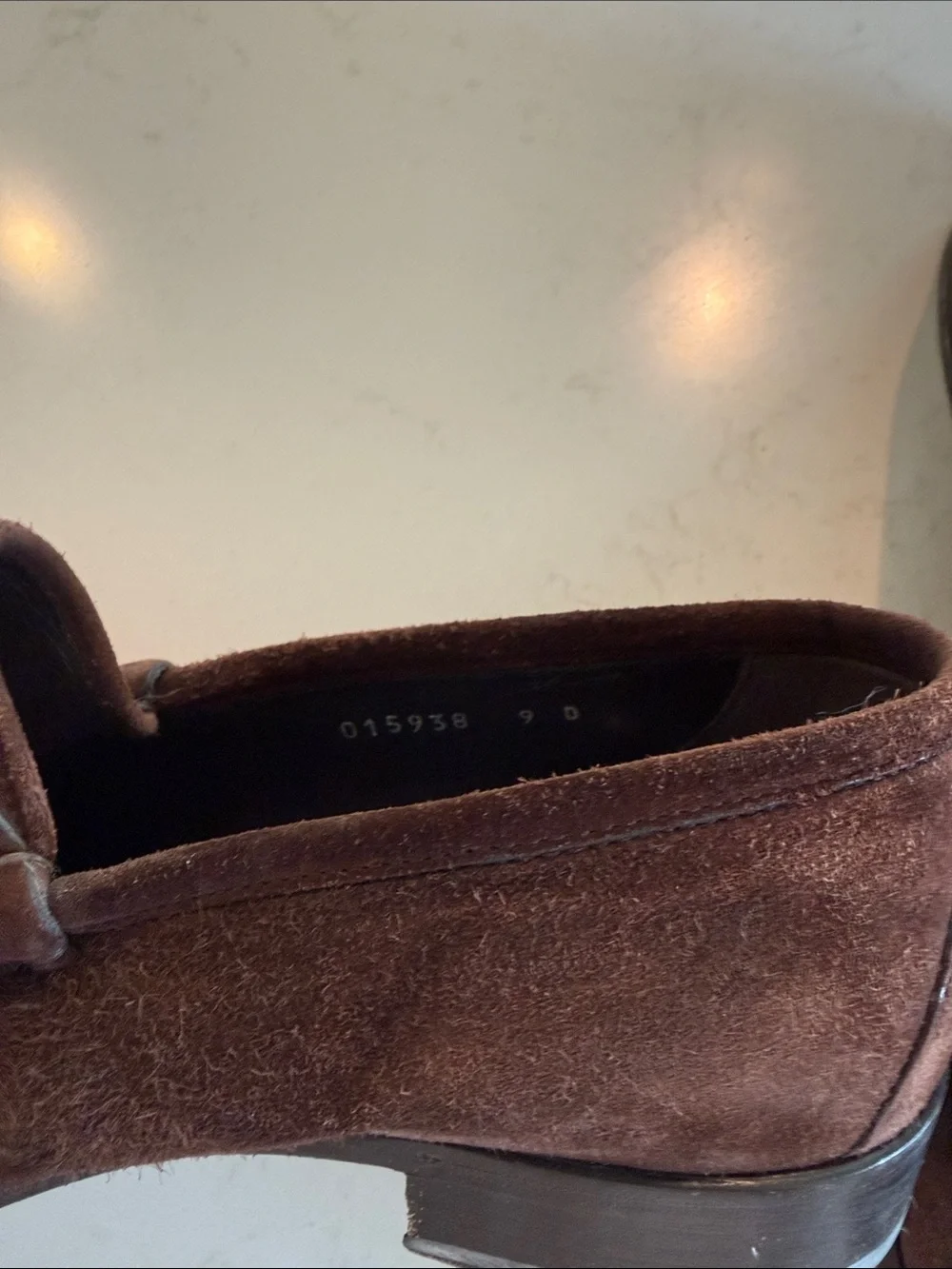 Gucci men suede