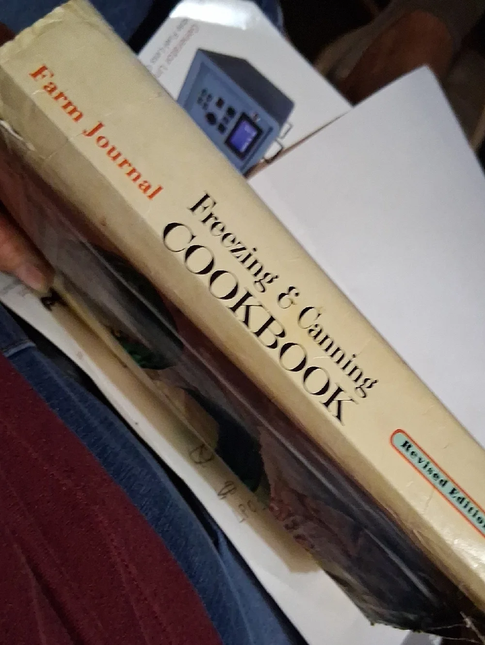 freezing & canning cookbook book cover