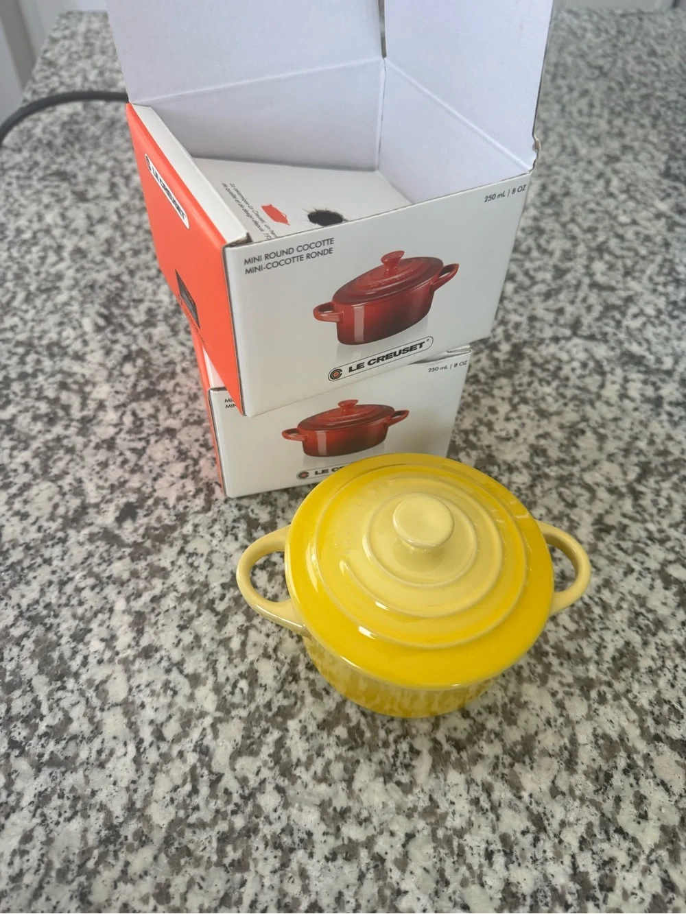 Le Creuset vibrant yellow