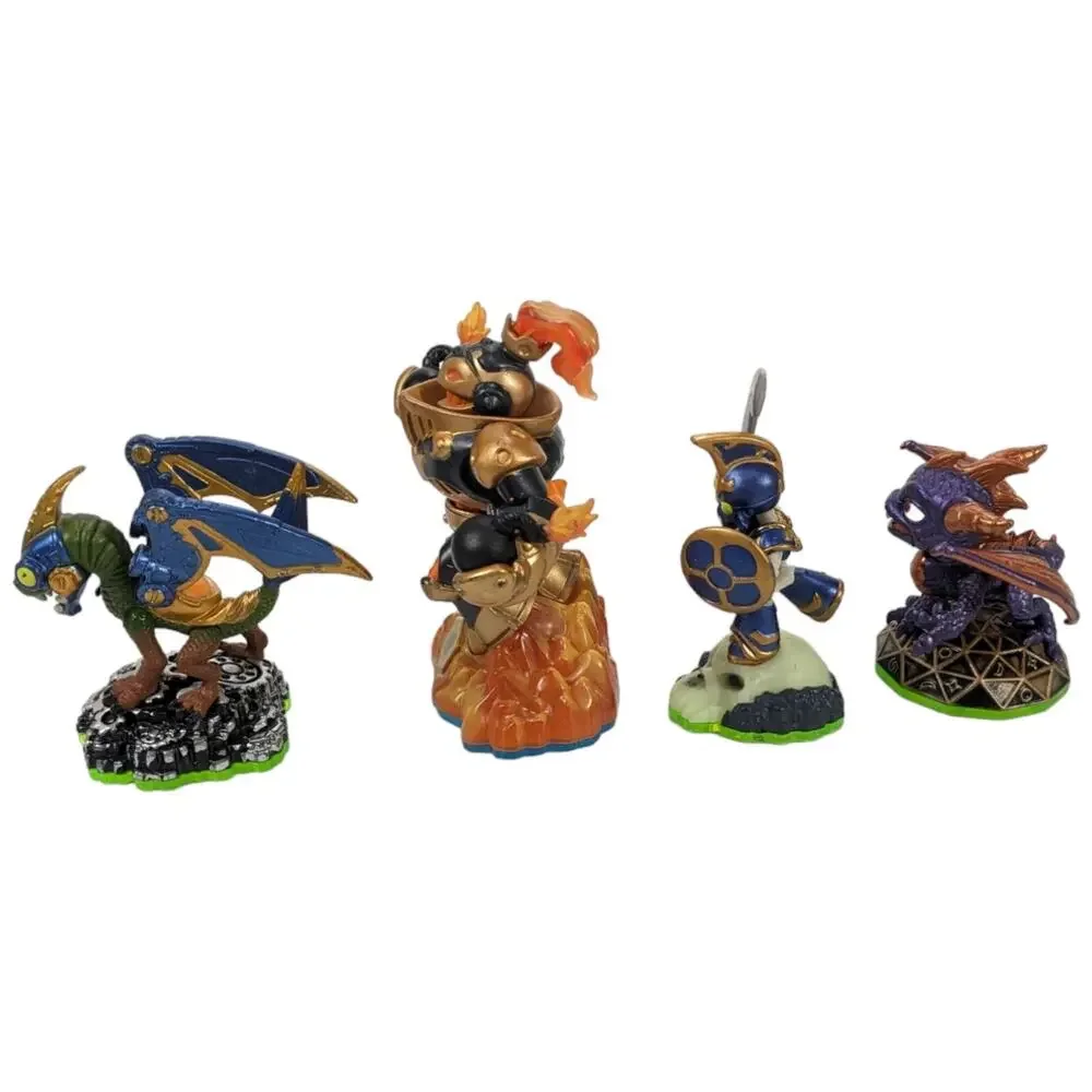 Skylanders Figures Activision Toys Drobot Blast Zone Legendary Chop Chop Spyro