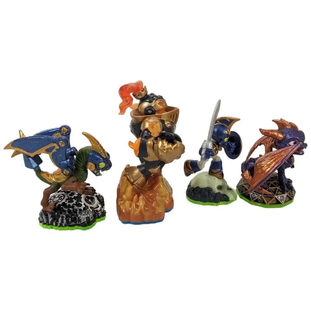 Skylanders Figures Activision Toys Drobot Blast Zone Legendary Chop Chop Spyro