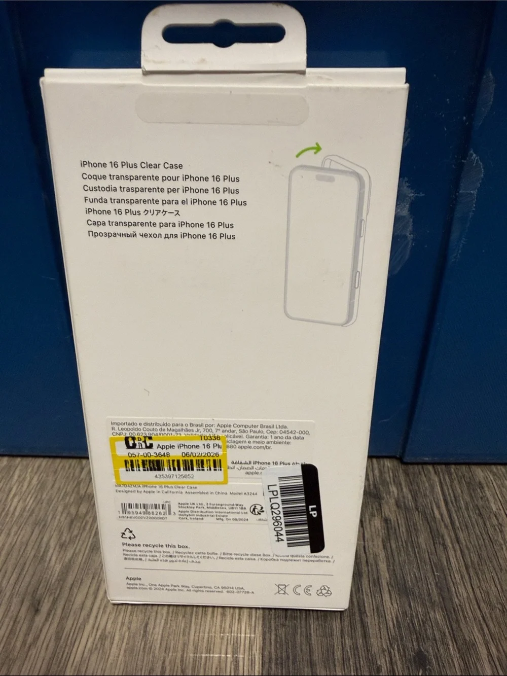 Apple genuine clear