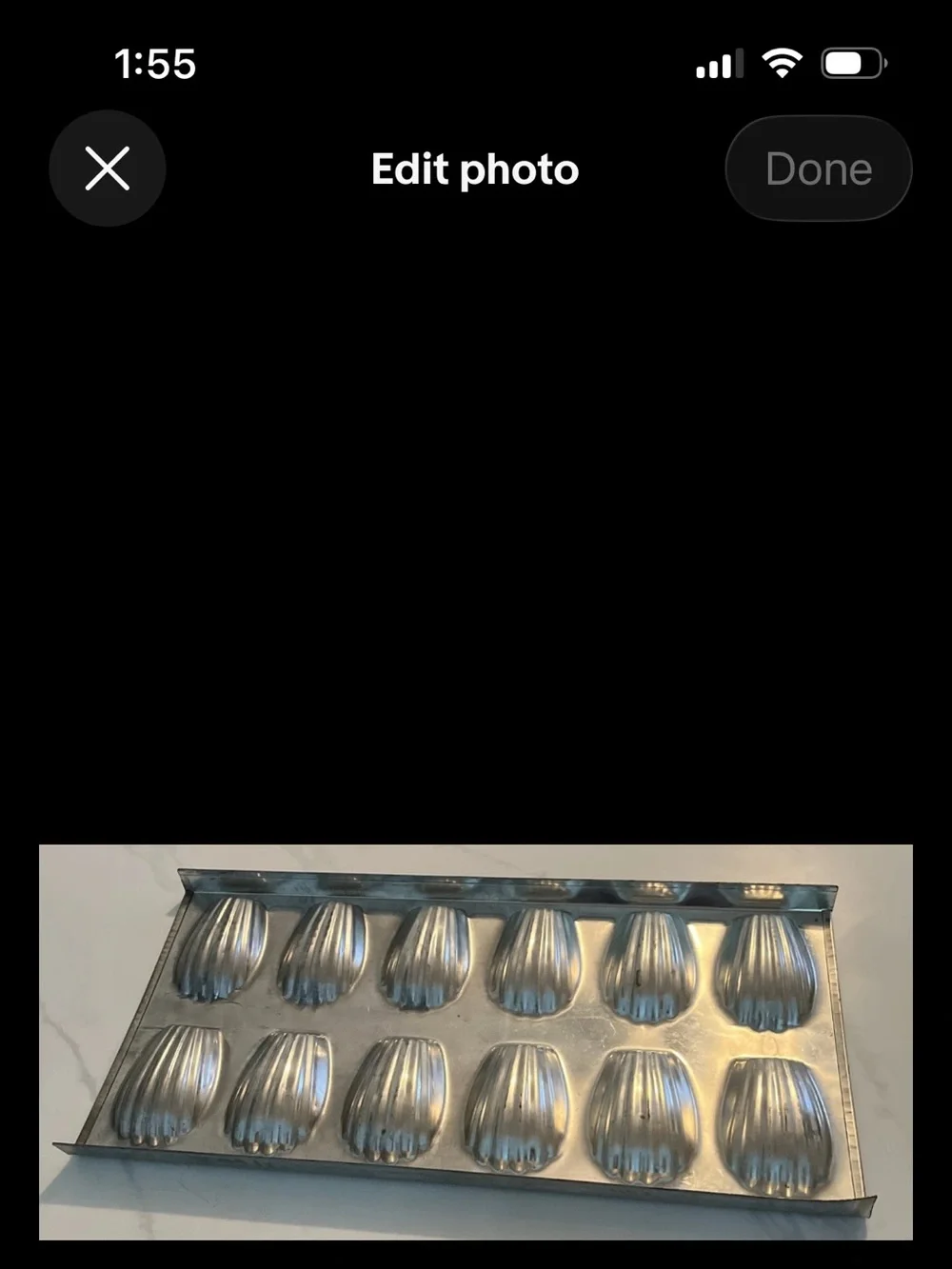 Vintage 12-Cavity Madeleine Pan