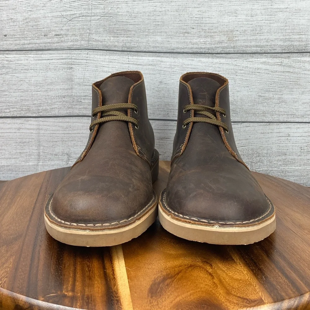 Clarks boots dark size