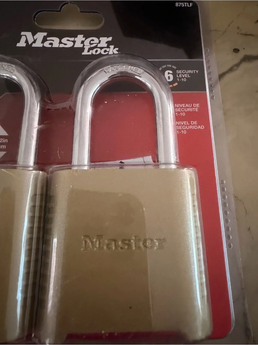 Masters two padlocks