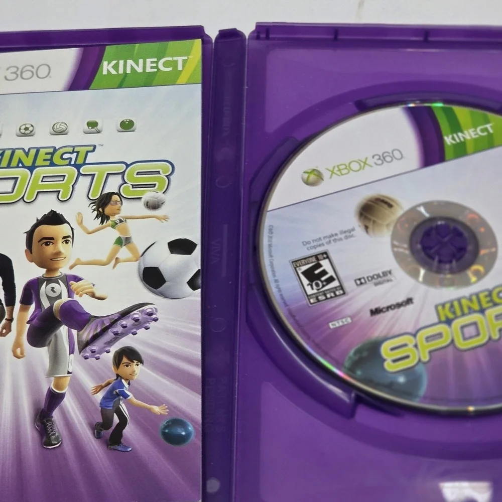Kinect Sports Microsoft Xbox 360 Game NFR Not For Resale Complete CIB