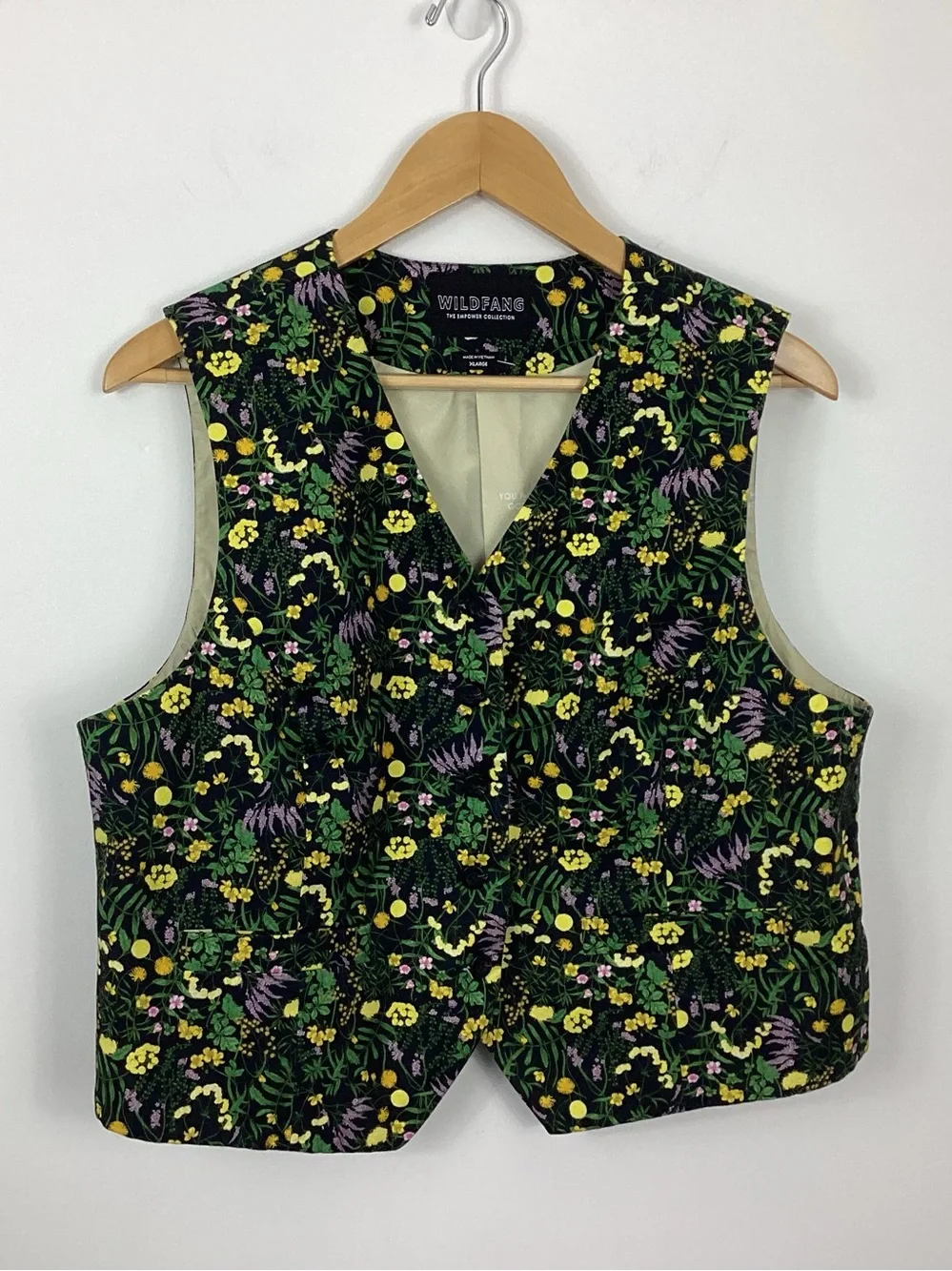 Wildfang The Empower Collection Meadow Vest Size XL