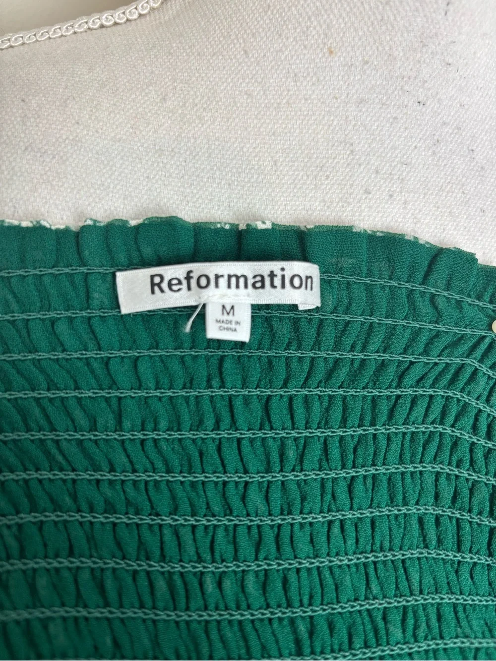 Reformation pinto smocked