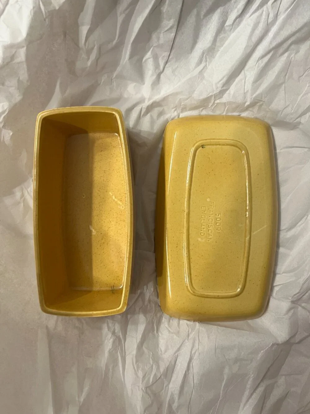 Franciscan vintage honeycomb