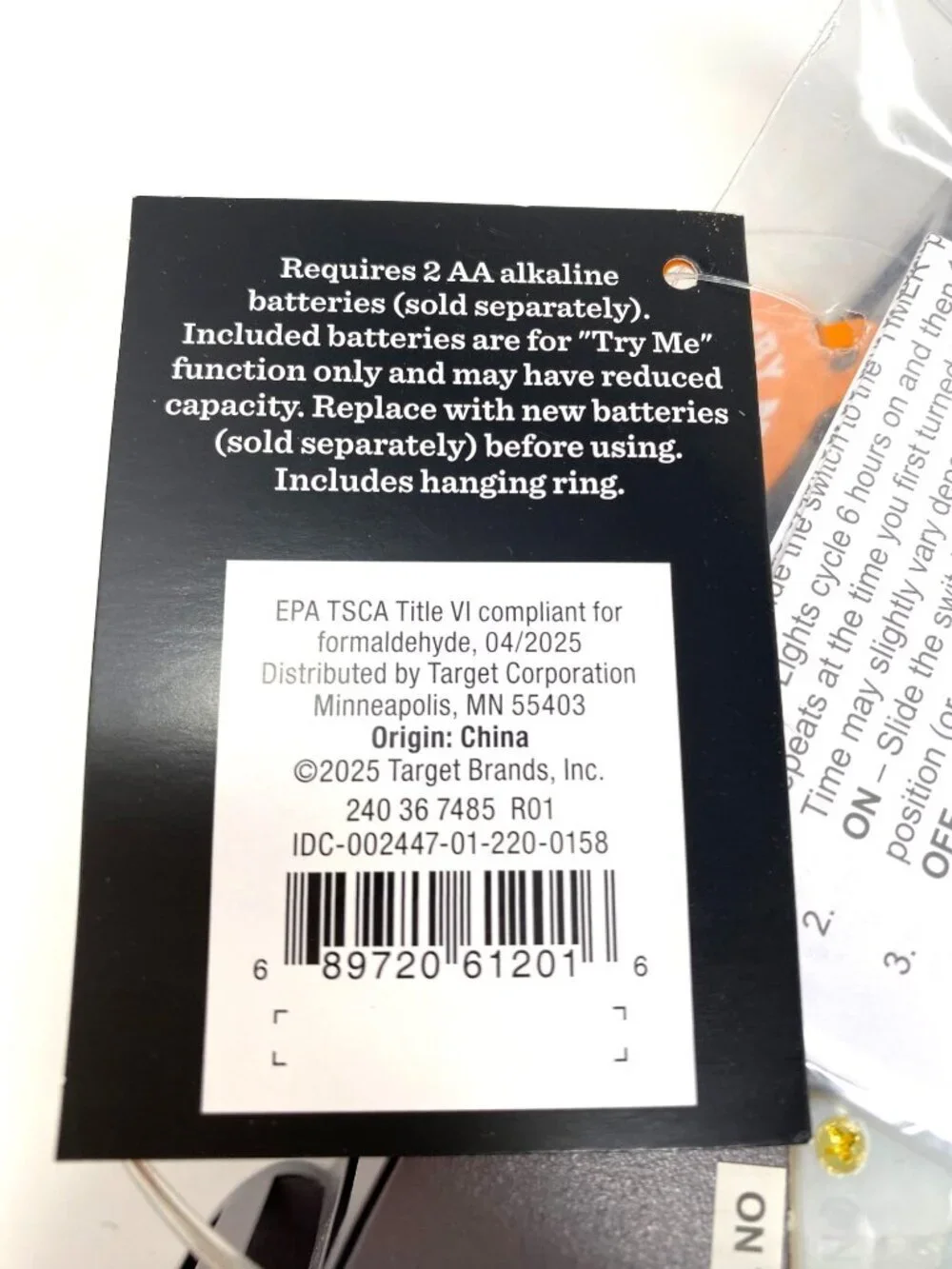 Target new tags