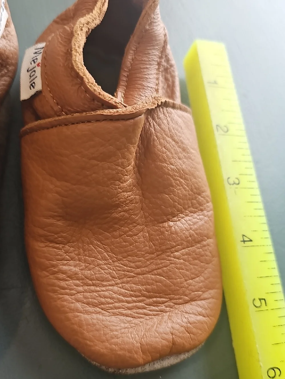 Kbaby,‎ Todler Mejale  Moccosins Leather Slip-On Shoes - Brown.
